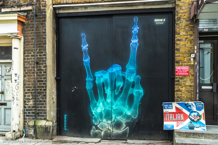 Фото уличное искусство лондона