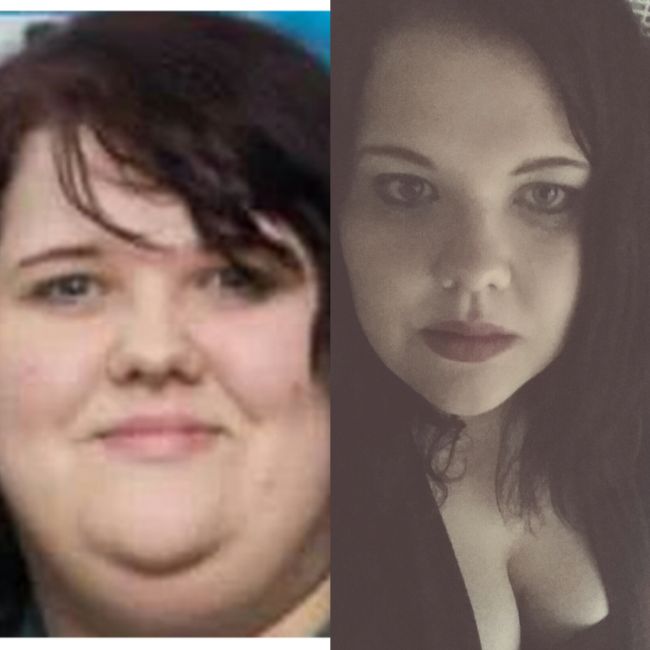толстый и похудевший сравнение фото
