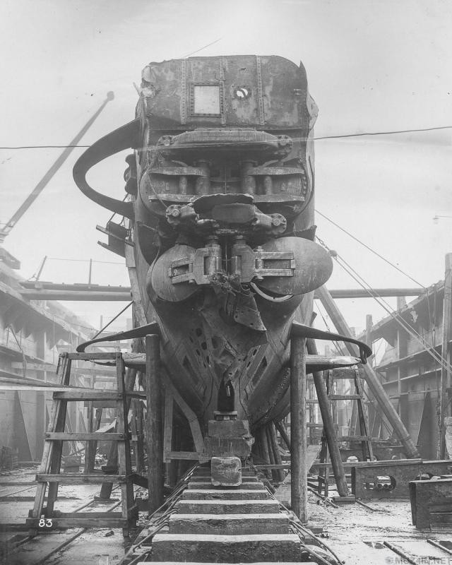 старая немецкая подводная лодка