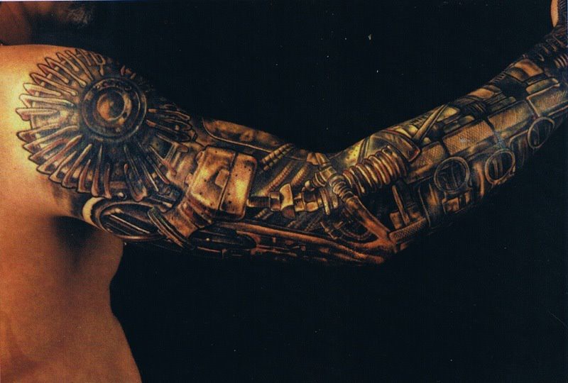 трехмерная татуировка