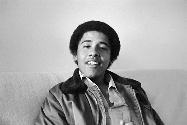 Обама в молодости 