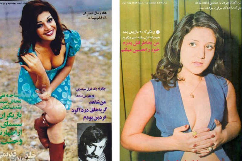 40 лет назад иранские женщины не стеснялись показывать свое тело 