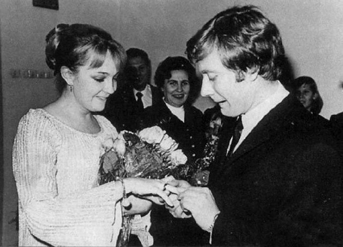 Свадебные снимки советских знаменитостей 