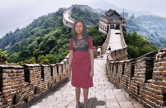 Увлекательная поездка африканской девушки в Китай 