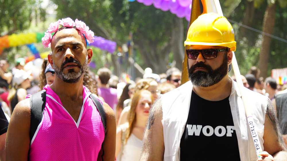 Фотографии красочного гей-парада в Тель-Авиве 