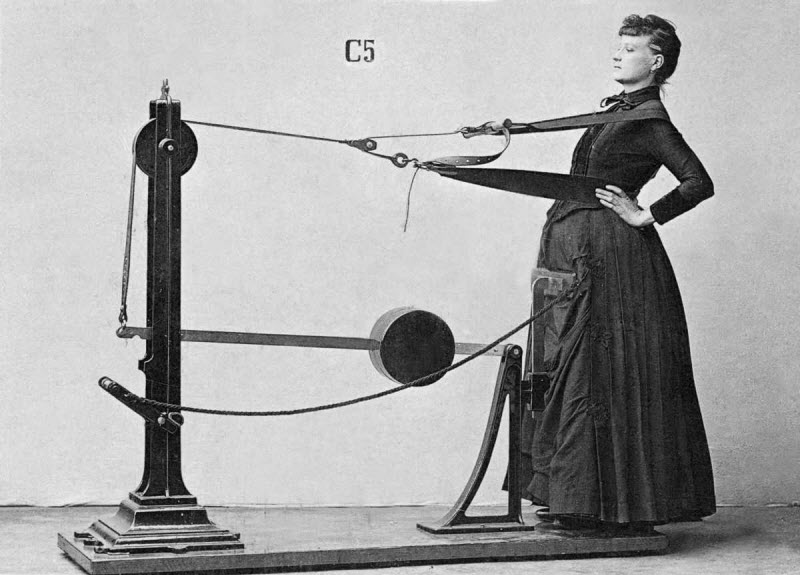 Как выглядели тренажеры от доктора Цандера в конце 19-го века