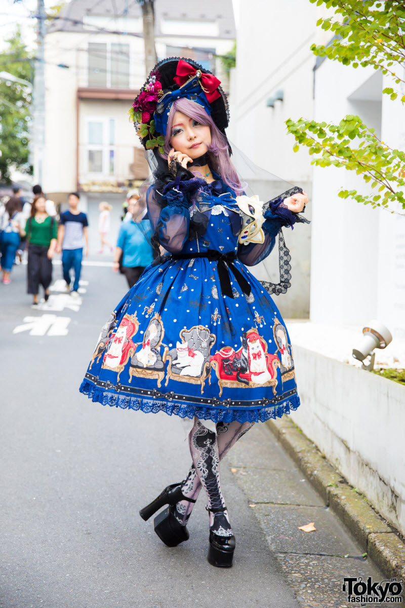 Модные персонажи на улицах Токио (27 фото)