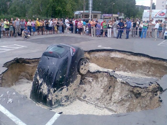 Ужасы российских дорог 