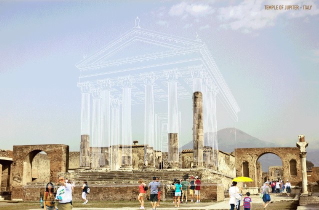 Как выглядели известные памятники древней архитектуры