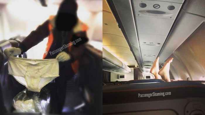 Американская стюардесса делится в инстаграме фотографиями самых отвратительных пассажиров