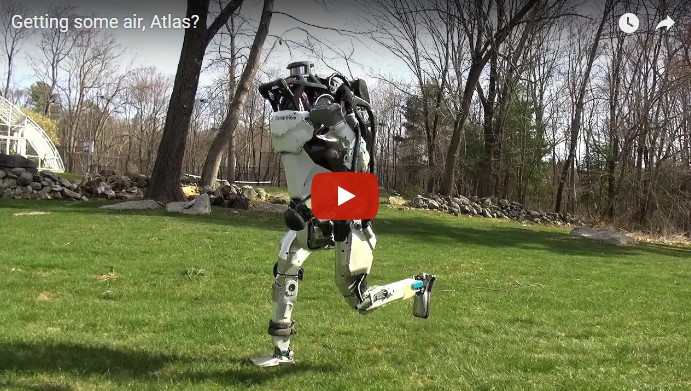 Робот Boston Dynamics учится бегать на улице и самостоятельно ориентироваться
