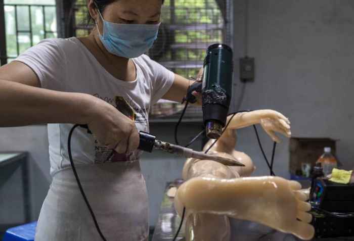 Производство секс-роботов в Китае