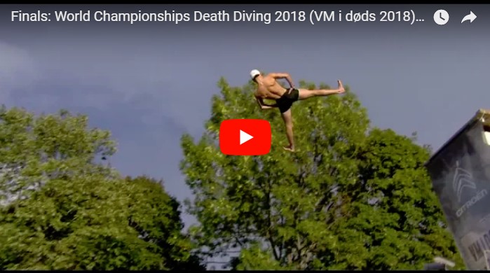 Норвежский конкурс "Смертельные прыжки в воду"