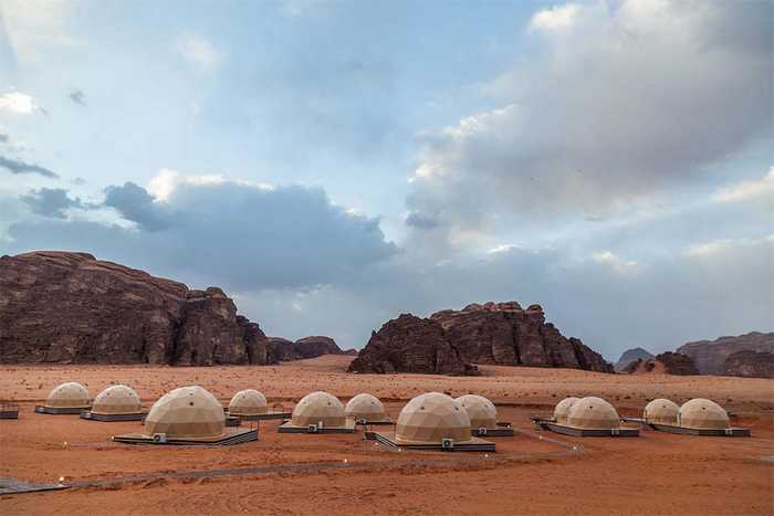 Марсианский город строится в пустыне Иордании