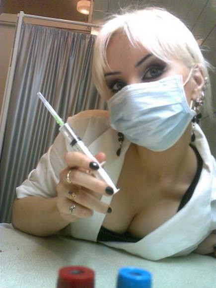 сексуальная медсестра