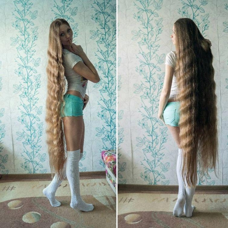 Русская Рапунцель: девушка перестала стричь волосы 13 лет назад и не планирует на этом останавливаться 