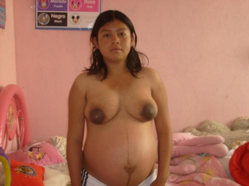 беременная девушка голая