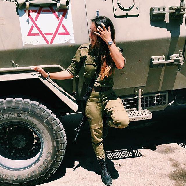 красивая девушка армии израиля