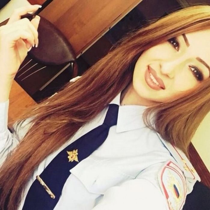 Красивые девушки из МВД России 