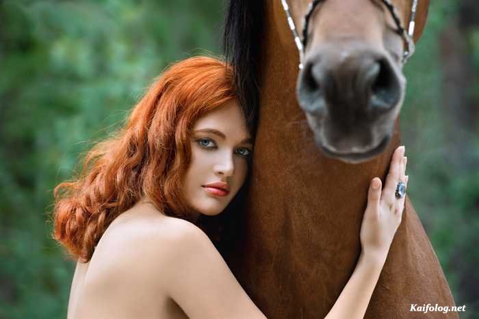 О любви девушек к лошадям