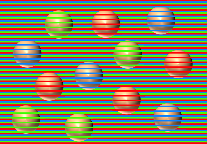 Загадка дня - Какого цвета шарики на картинке?