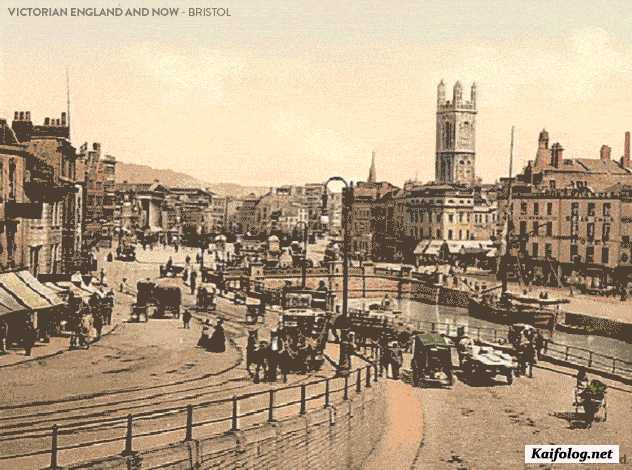 Как изменились английские города за 125 лет
