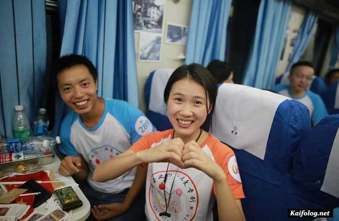 Поезд любви в Китае
