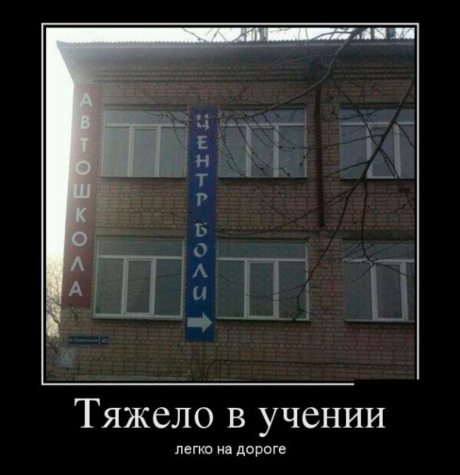 демотиватор с приколом