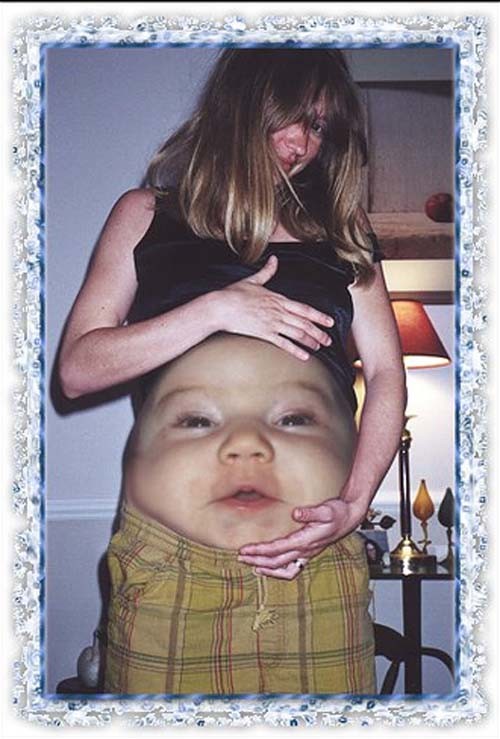 забавная фотографии с беременной женщиной