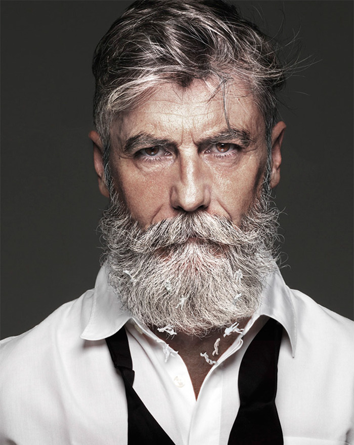 60-летний мужчина стал фотомоделью после того, как вырастил бороду 
