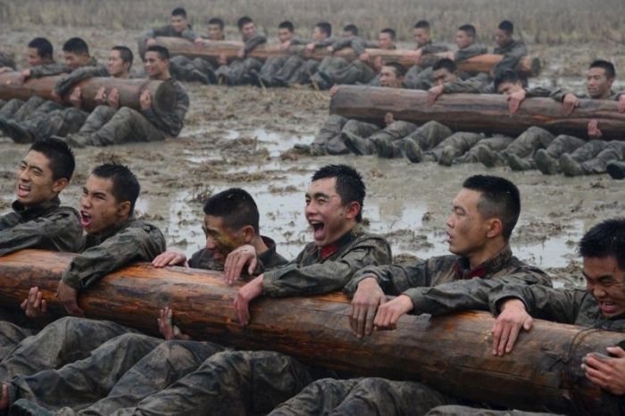 фото тренировки китайской армии