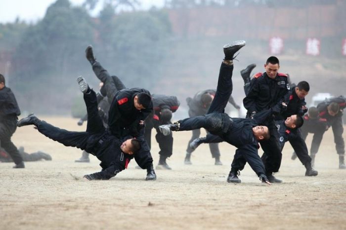 фото тренировки китайской армии