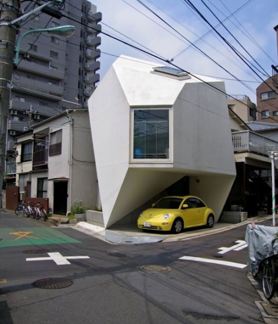 красивая японская архитектура зданий