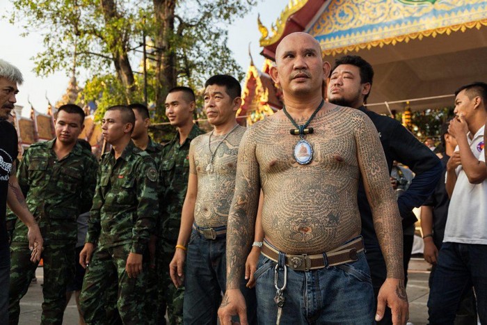 Буддисты впадают в транс на секретном фестивале в Таиланде