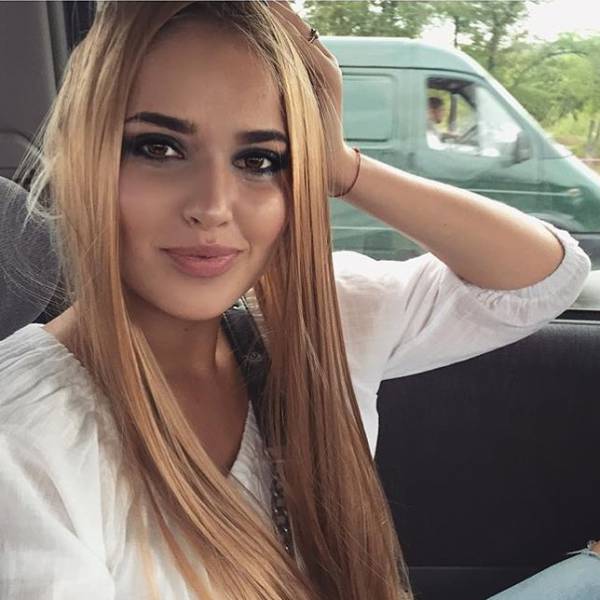 красивая русская девушка из инстаграма