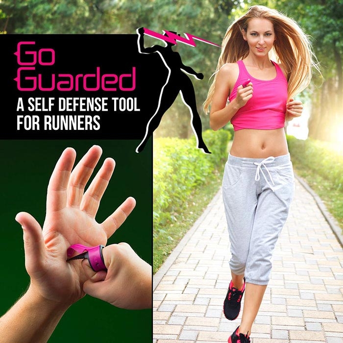 Кольцо для самозащиты, придуманное специально для бегающих девушек 