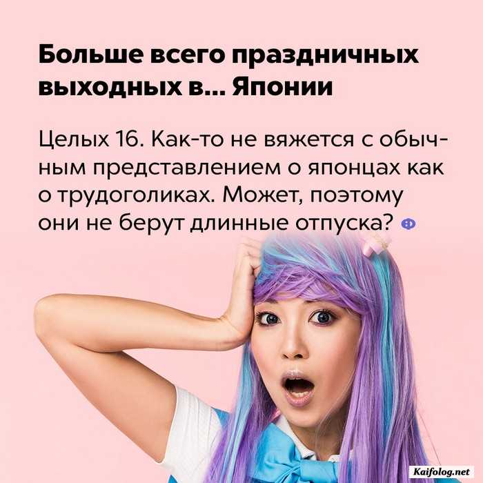 Интересные факты обо всем (очередная подборка)