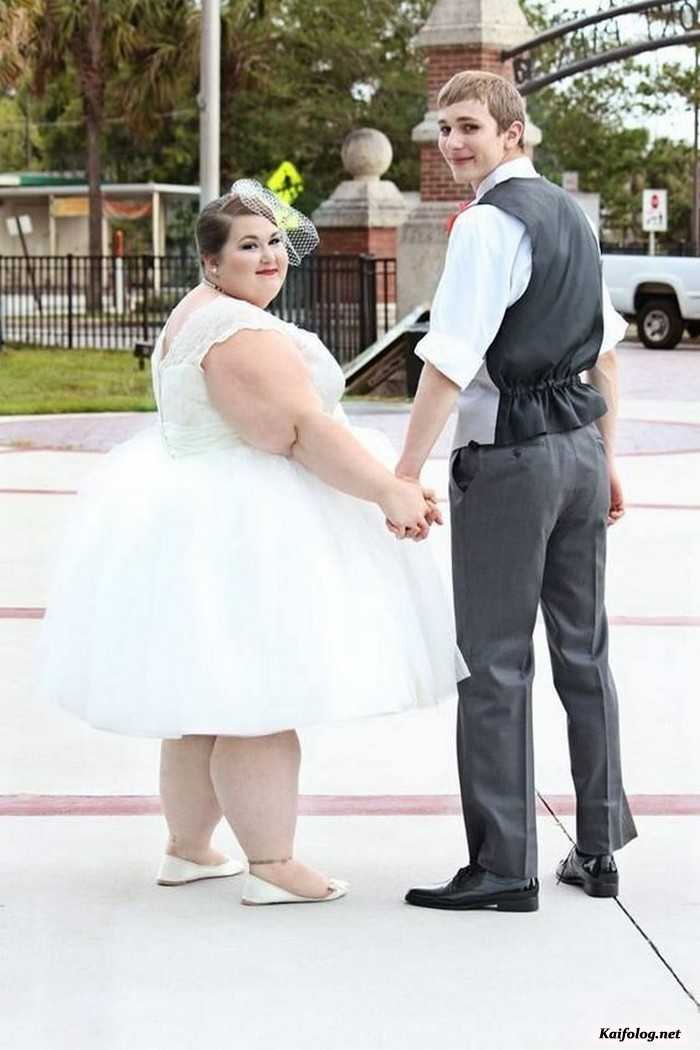 толстая невеста