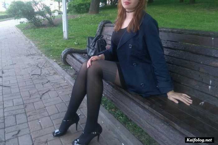 красивая девушка из соцсети