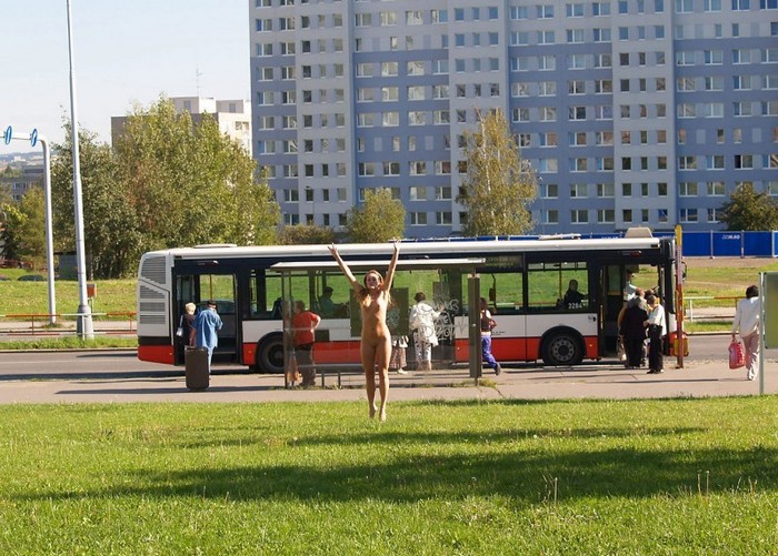 обнажение в общественном месте