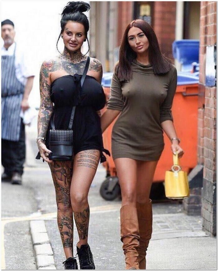 Jemma Lucy puts on a leggy display in an America-inspired mini dress as she  leaves dinner in Mayfair - ReadSector